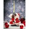 Christmas Decor African American Kissing Santa Couple Tree Ornament Home Décor